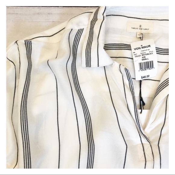 Thread & Supply Stripped shirt - Picture 3 of 6